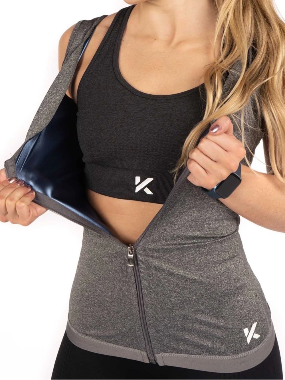 Kewlioo Women’s Zipper Heat Trapping Sweat Vest 🔥💪